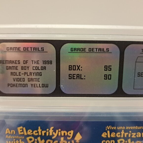 Brand New Sealed Nintendo Switch Pokemon Let's Go Pikachu Graded ESG 93 - Picture 6 of 6